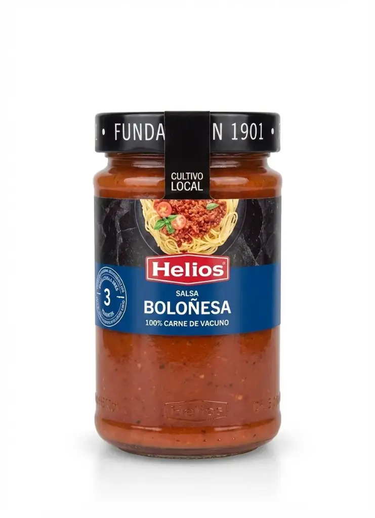 SALSA BOLOÑESA HELIOS 300GR